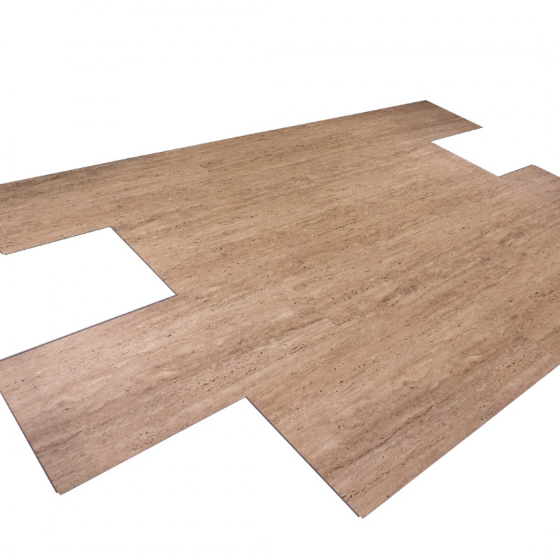 SPC плитка Травертино 109 (600*300*4 мм) — купить в Новосибирске