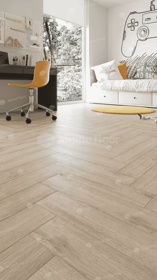 Виниловый ламинат "Alpine Floor" Parquet Light Дуб Медия (600*125*4 мм) — купить в Новосибирске