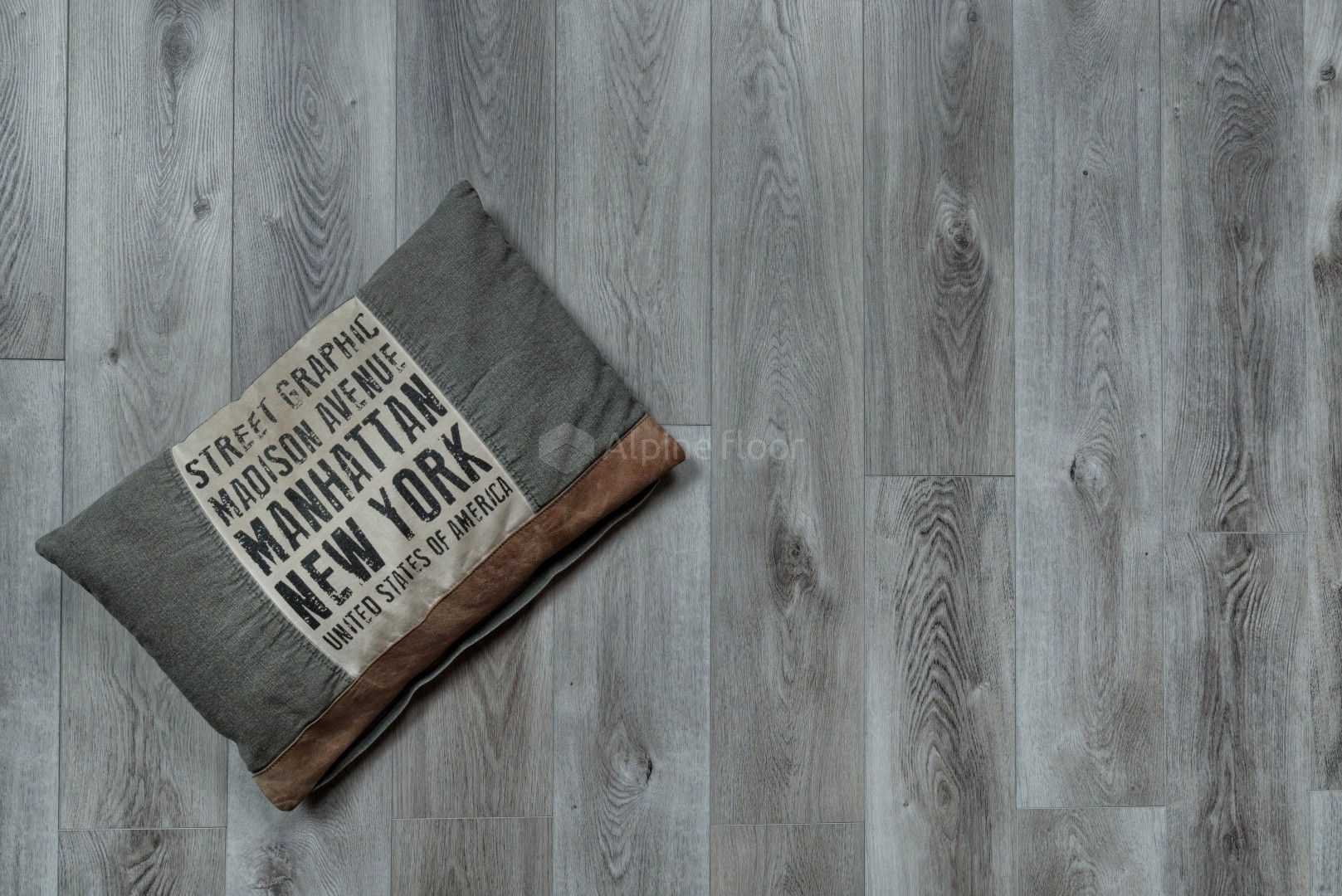 Замковая ПВХ плитка "Alpine Floor" Дуб гранит  (1524*180*8мм) — купить в Новосибирске