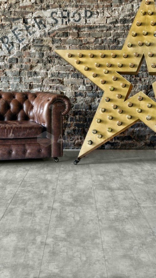 Виниловая плитка "Alpine Floor" Light Stone Ратленд (608*303*2,5 мм) — купить в Новосибирске