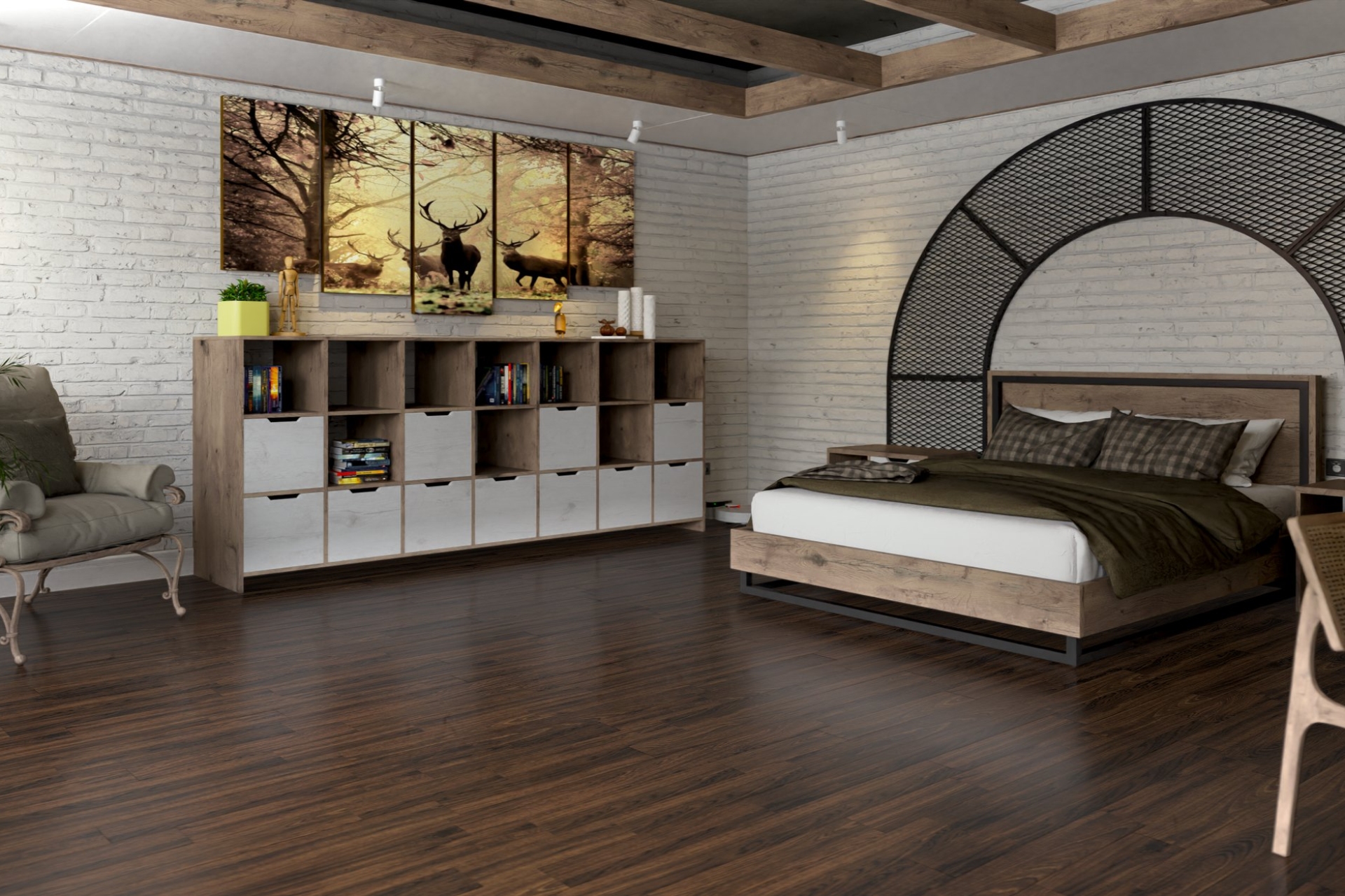 Инженерный паркет «Damy Floor» Каштановый — купить в Новосибирске