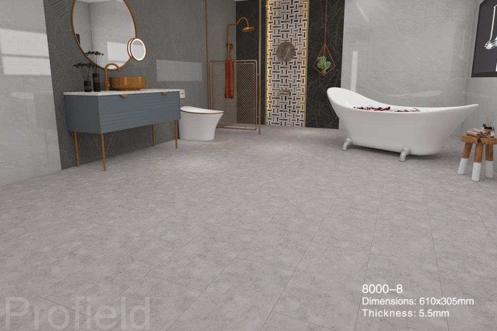 SPC ламинат "Profield" Рибера марбл (305*610*5,5 мм) — купить в Новосибирске