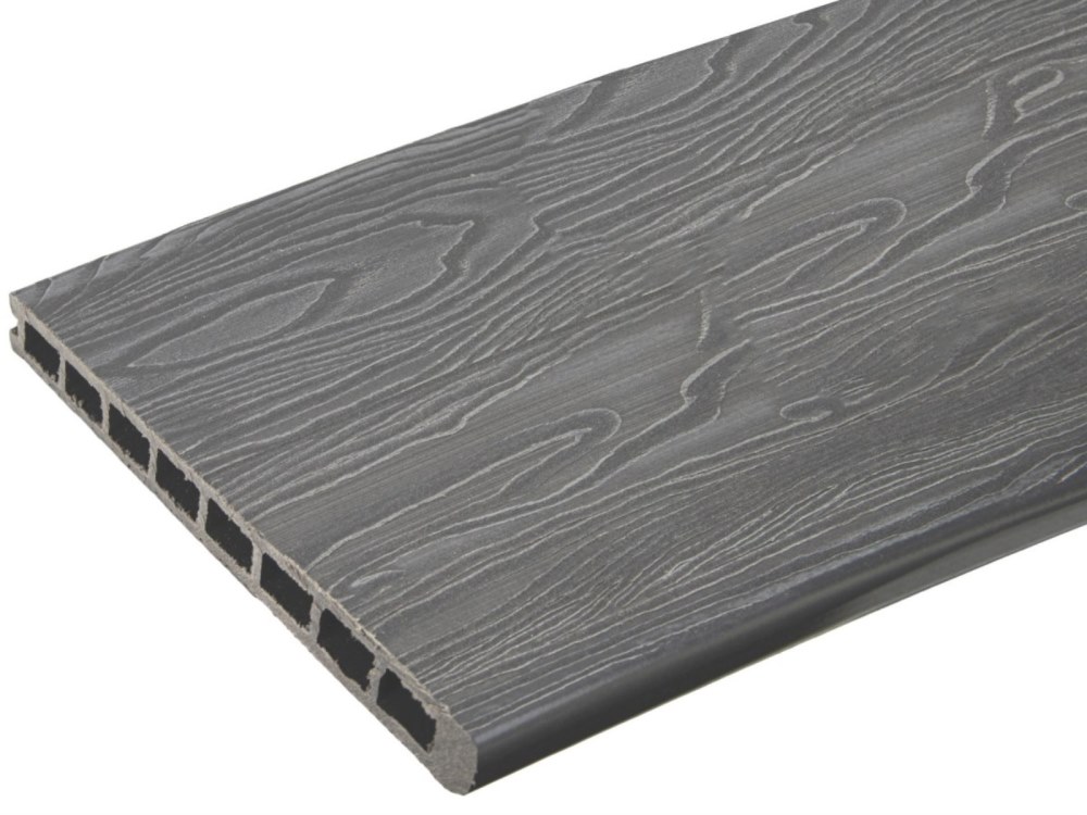 Ступень TalverWood 313*25*4000мм, серый, 3D — купить в Новосибирске