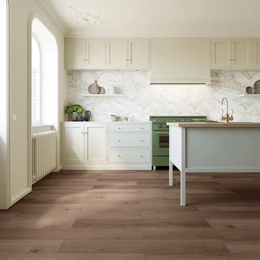 Кварцвиниловая плитка "Invictus" Highland Oak Chocolate (1219*178*2,5мм) — купить в Новосибирске