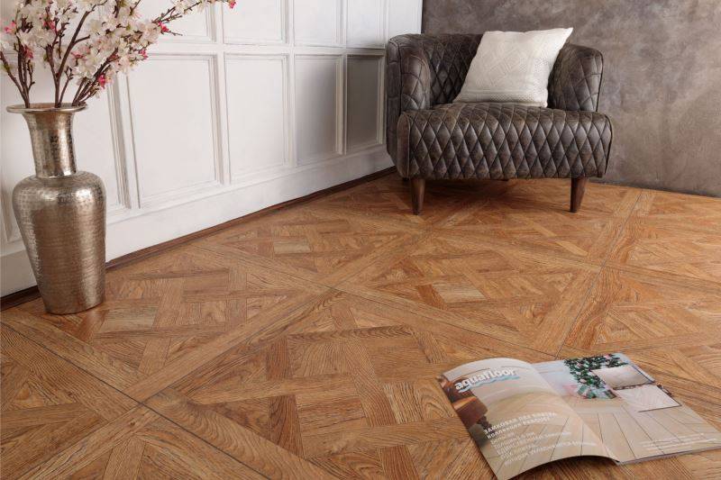 Замковая ПВХ плитка "Aquafloor" AF7004VS (600*600*7 мм) — купить в Новосибирске