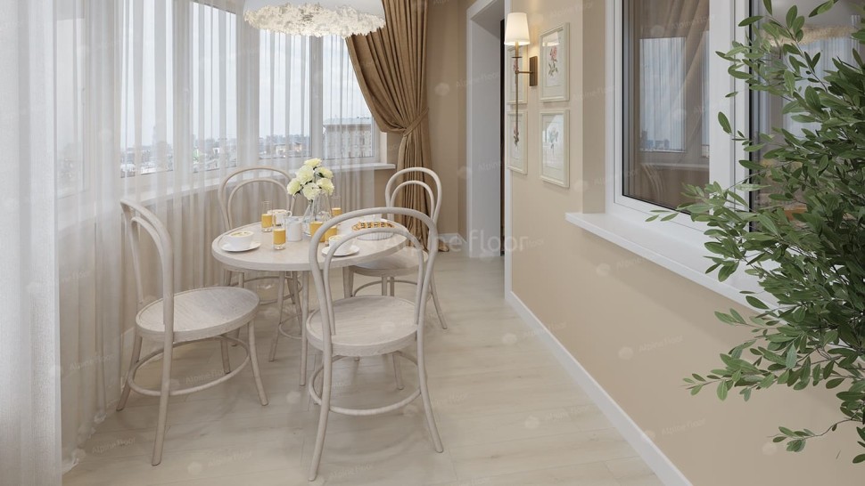 Виниловый ламинат "Alpine Floor" Grand Sequoia Гиперион (1220*183*4 мм) — купить в Новосибирске