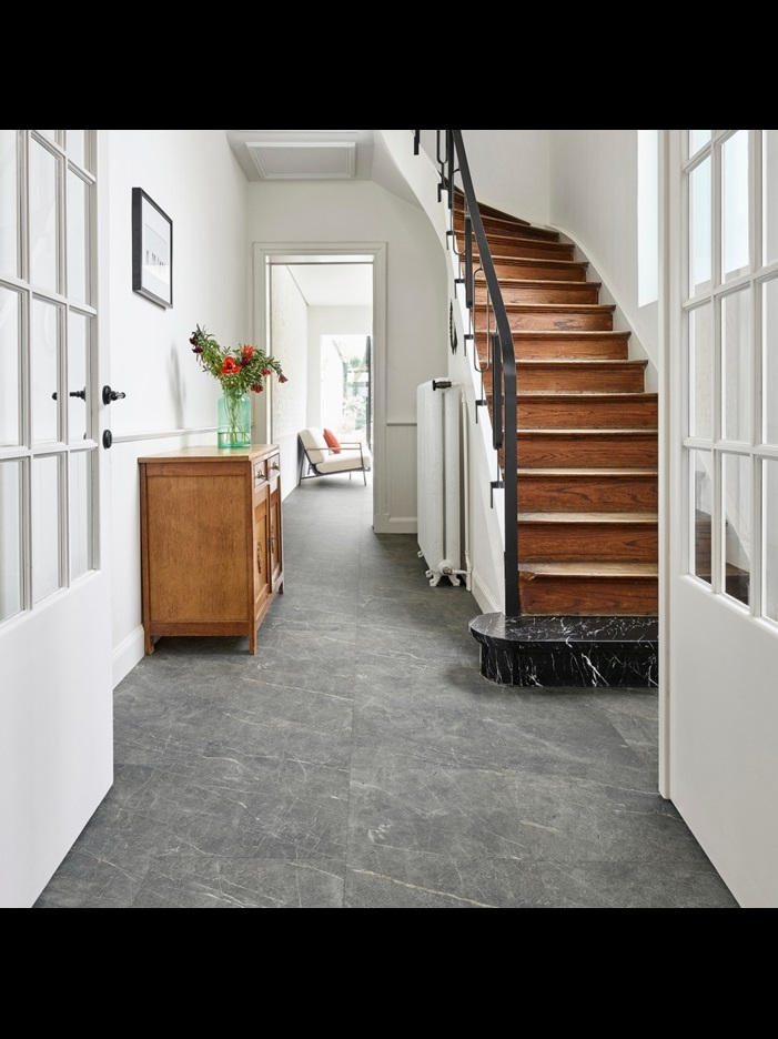 Замковая ПВХ плитка Carrara Marble 953 (610*303*5 мм) — купить в Новосибирске