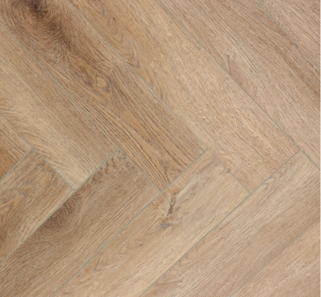 Виниловый ламинат SPC "Cronafloor" Herringbone Дуб Монпелье (640*128*4,5 мм) — купить в Новосибирске