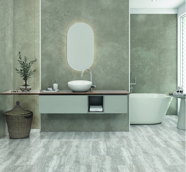 SPC ламинат "CronaFloor" Stone 4V Дублин (600*300*4 мм) — купить в Новосибирске