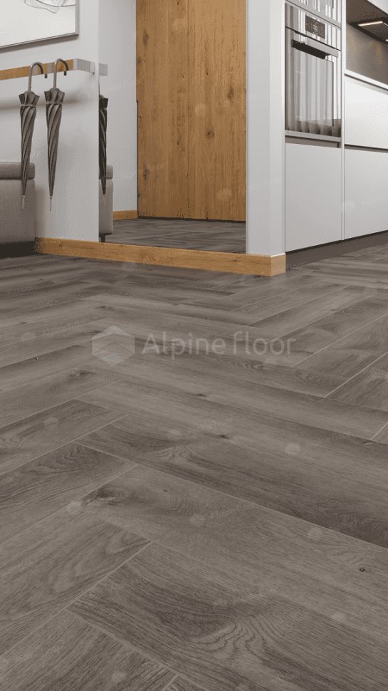 Виниловый ламинат "Alpine Floor" Parquet Light Дуб Мерга (600*125*4 мм) — купить в Новосибирске