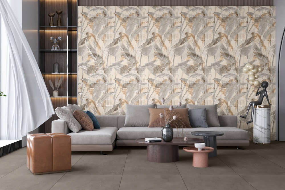 Керамогранит "Ennface" 600*1200 Martinique Glu Рельефный, Глянцевый Мультиколор — купить в Новосибирске